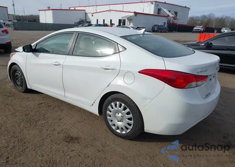 2011 Hyundai Elantra Gls из США, поврежденный, VIN 5NPDH4AE8BH013967